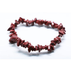 Rough Chip Assorted Real Stone Stretch Bracelets - Natural Beauty (Sold By Piece Or Dozen)