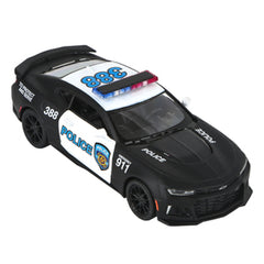 5" DIE-CAST PULL BACK CHEVY POLICE AND FIREFIGHTER CAMARO (Dozen = $79.99)