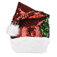 Flip Sequin Christmas Santa Kids Hat- {Sold By- 3Pcs= $21.49}