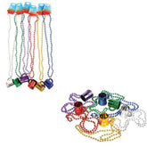 Metallic Beer Mug  Beaded Necklace In Bulk