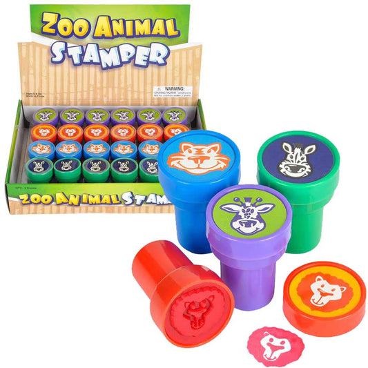 Zoo Animal Stampers Kids Toys In Bulk- Assorted