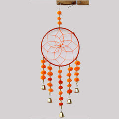 Wholesale Decorative Dream Catcher with Pearls & Bells (Sold by 10 PCS)
