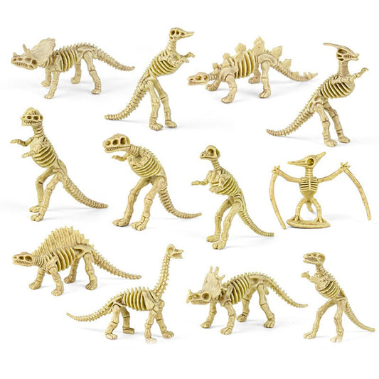 Dinosaur Skeleton Figure In Bulk- Assorted
