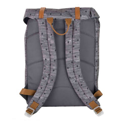 Double Buckle Backpack with Diamond Print for Girls