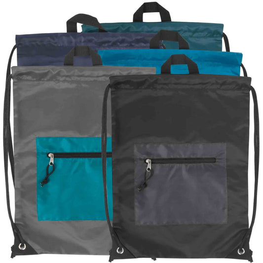 Versatile Drawstring Backpack Bulk - Assorted