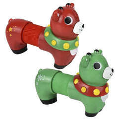 Reindeer Fidget Pop Tube Toy- {Sold By Dozen= 29.99}