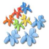 Growing Balloon Dog Animal Kids Toy In Bulk - Assorted