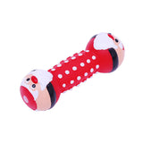 Christmas Themed Squeaky Dog Toys - Assorted