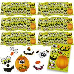 Pumpkin Jack-O-Lantern Funny Sticker For Kids & Home Decor