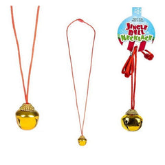 Jingle Bell Necklace kids toys In Bulk- Assorted