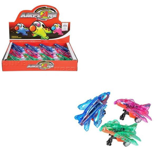 WholesalePress And Go Transparent Plane For Kids- Assorted