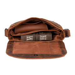 Genuine Leather Crossbody, Boho Handbag & Gift Bags For Men & Women Daily Uses
