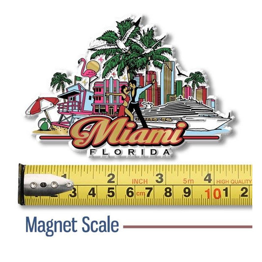 Miami City Magnet Scale In Bulk