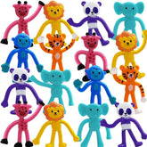 Mini Bendable Zoo Animals kids Toys In Bulk- Assorted