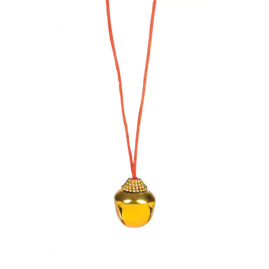 Christmas Jingle Bell Women's Necklace- {Sold By Dozen= $ 12.99}