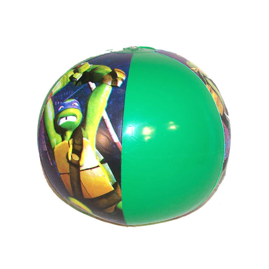 Wholesale Ninja Turtle Printed 12" Inflatable Ball Toy For Beach Play (Sold by DZ)