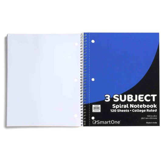 Wholesale 3 Subject Notebook