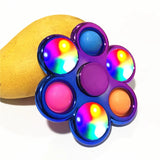 TA1510 Colorful Fingertip Top Led Student Decompression Toys