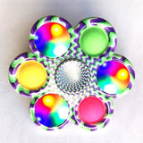 TA1510 Colorful Fingertip Top Led Student Decompression Toys