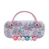 Wholesale Flower Print Unicorn Shades tween wayfarer Sunglasses with Case ( sold by - 4 PCS)