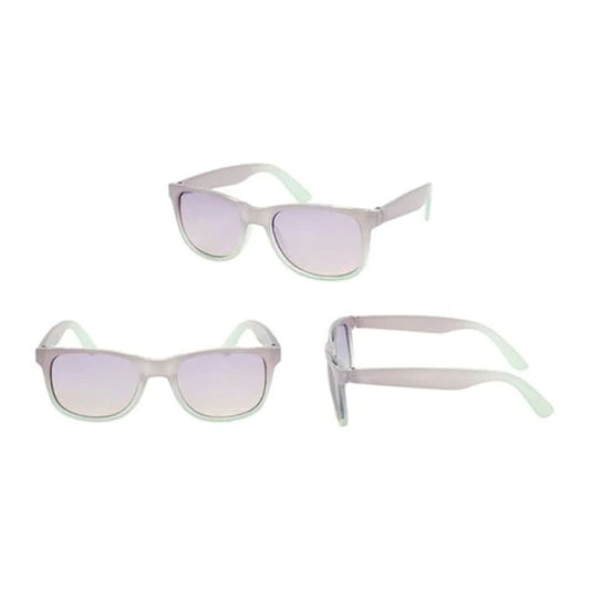 Wholesale Flower Print Unicorn Shades tween wayfarer Sunglasses with Case  ( sold by - 4 PCS)