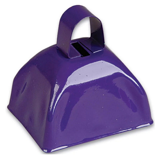 Purple Metal Cowbell (Sold by dozen)