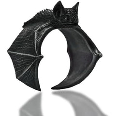 Wholesale New Adjustable Metal Flying Bat Biker Ring For Men & Women's - Assorted (Sold By Piece)