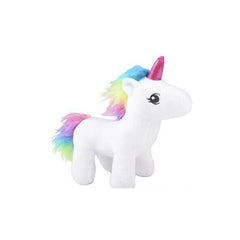 Rainbow Plush Soft Plush Unicorn Shape Stoking Stuffer Toy For Baby & Kids- MOQ 12
