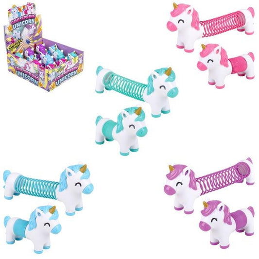 Spring Unicorn Fidget kids Toys ( 1 Dozen=$25.99)