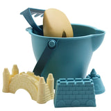 1607TA Baby Sand play Toys Beach Castle Mold Bucket Kids Outdoors Sandbox Set Sand Accessories Building Outdoor Kids Sand Toy Summer