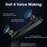 Wired and Wireless Bluetooth Speaker USB Powered