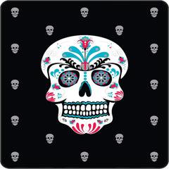 Wholesale New Premium Quality Sugar Skull Large 50x60 inch Plush Throw Blanket (Sold By Piece)