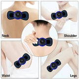 Neck Mini Electric Lcd Massage Ems 8 Body Relief