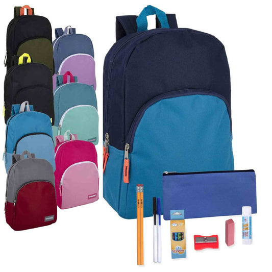 Backpack School Supplies Kit for Kids