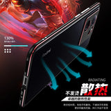 Two-color aluminum alloy frame mobile phone case