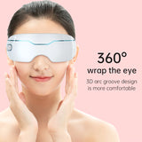 Electric Nano Steam Eye Massager Atomizing Eye Acupressure Massage Relieve Fatigue Dark Circles Improve Sleep Eye Care Machine