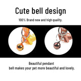 2307GP 1pc Cute Bell Collar For Cats Dog Collar Teddy Bomei Dog Cartoon Funny Footprint Collars Pet Bell Collar Home Pet Supplies