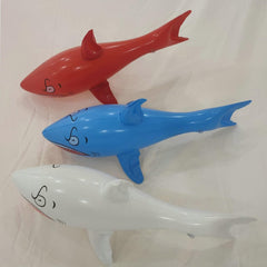 Wholesale 24" Large Inflatable Shark Pool Float for Kids & Adults
