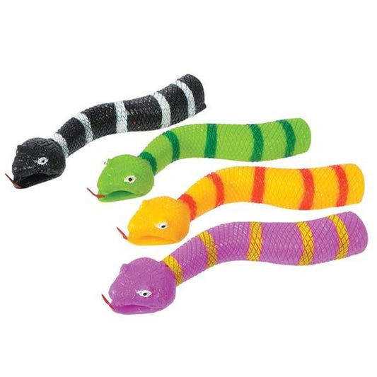 Snake Finger Puppets Kids Toys In Bulk- Assorted