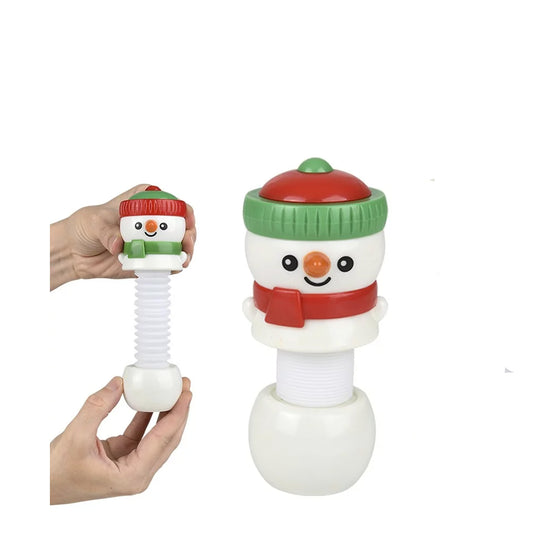 Christmas Snowman Pop Tube Toy- {Sold By Dozen= 34.99}