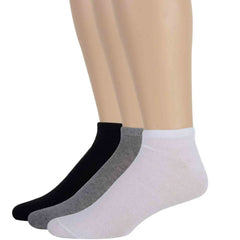 Men's Solid Ankle Socks Wholesale