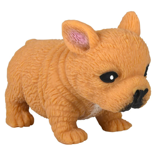 Wholesale 3.5" Stretchy Squish Bulldog For Kids- Assorted