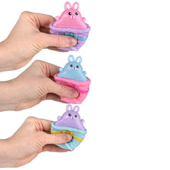 Squeezy & Pop Up Bunny In Easter Basket Kids Toy- {Sold In DZ- $41}