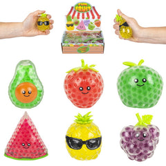 Wholesale Squeezy Bead Fun Fruit For Kids- Assorted