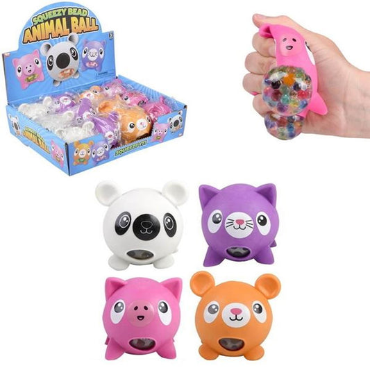 Mini Animal Filled with Water Beads Squishy Toys In Bulk