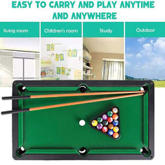 Wholesale New Beautiful Mini 16" x 13" Table Top Pool Snooker Game Set (Sold By Piece)