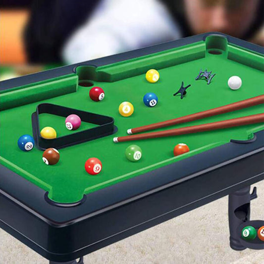 Wholesale New Beautiful Mini 16" x 13" Table Top Pool Snooker Game Set (Sold By Piece)
