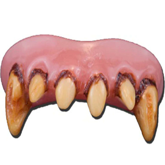 Wholesale Top Set of Werewolf Billy Bob Teeth High-Quality Novelty Teeth (Sold by the piece)