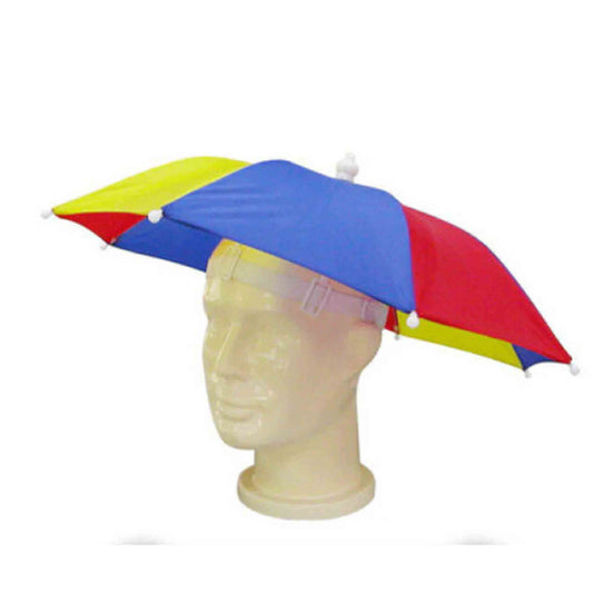 Rainbow Color Umbrella Hats Wholesale
