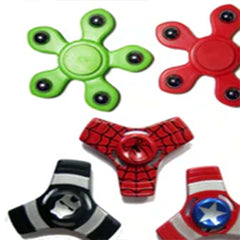 Assorted Mix of All Fidget Spinners Stress Reliever Toy Variety Pack